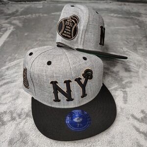 New York Black Yankees Negro League Ebbets Field Flannels Fitted 7‎ 1/4 Hat Cap